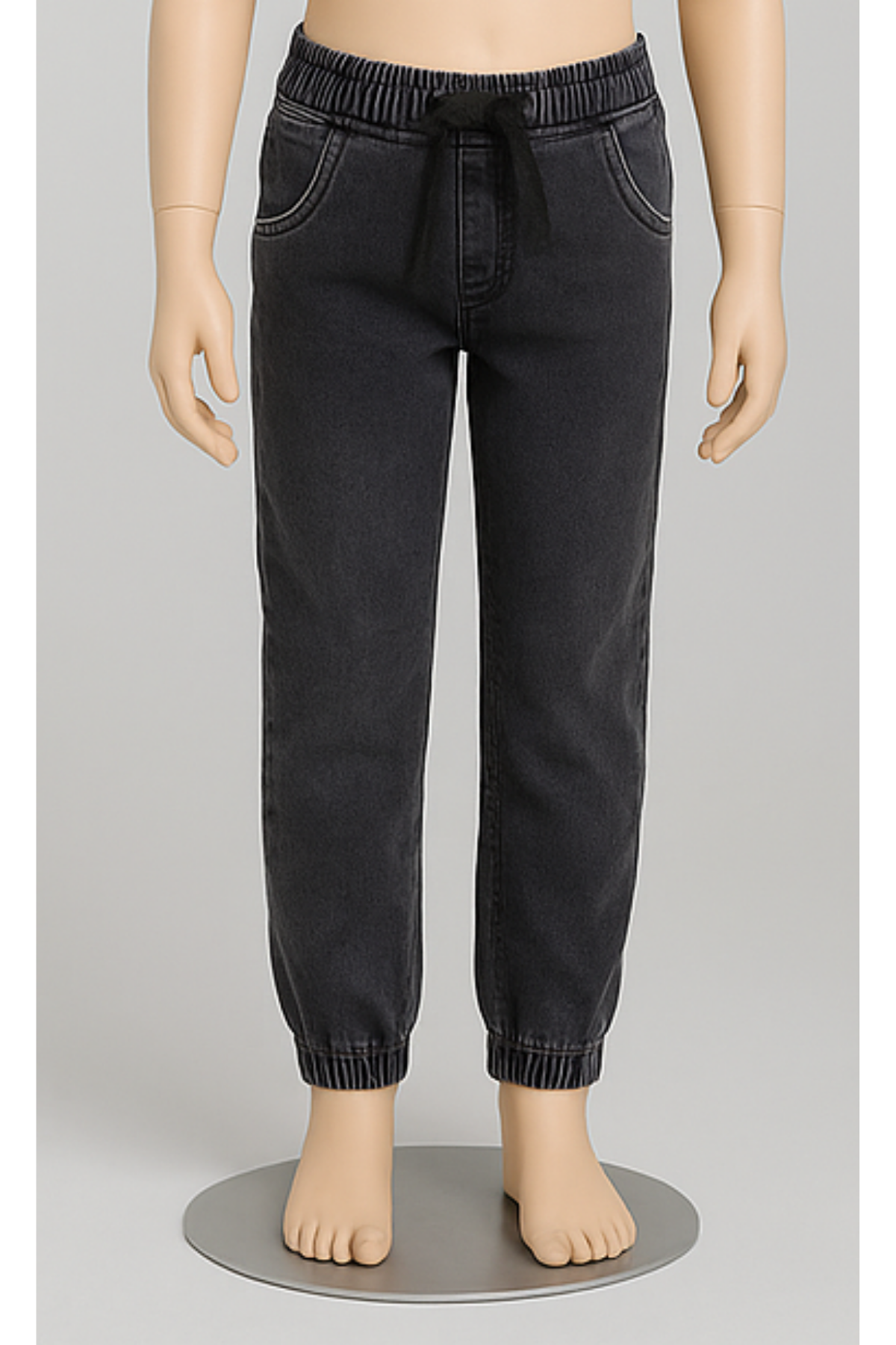 Erkek Çocuk Jagger Siyah Kot Pantolon